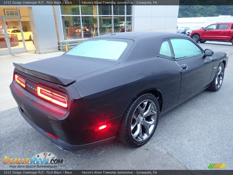 2015 Dodge Challenger R/T Pitch Black / Black Photo #2