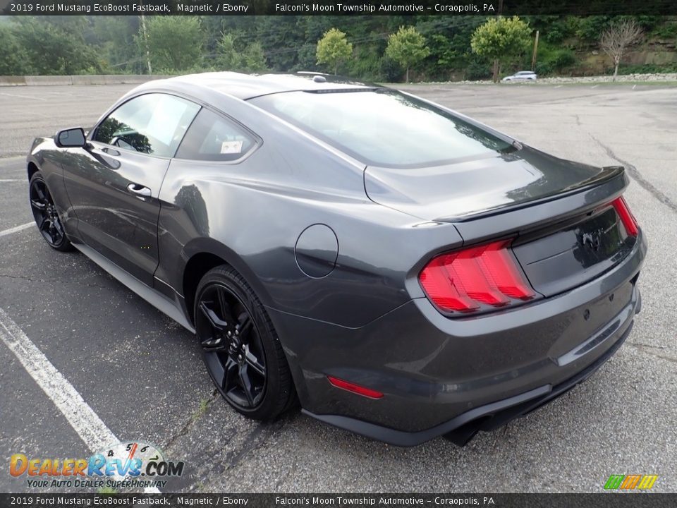 2019 Ford Mustang EcoBoost Fastback Magnetic / Ebony Photo #2