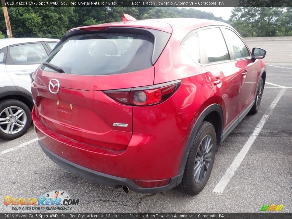 2019 Mazda CX-5 Sport AWD Soul Red Crystal Metallic / Black Photo #4