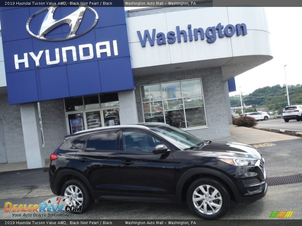 2019 Hyundai Tucson Value AWD Black Noir Pearl / Black Photo #2