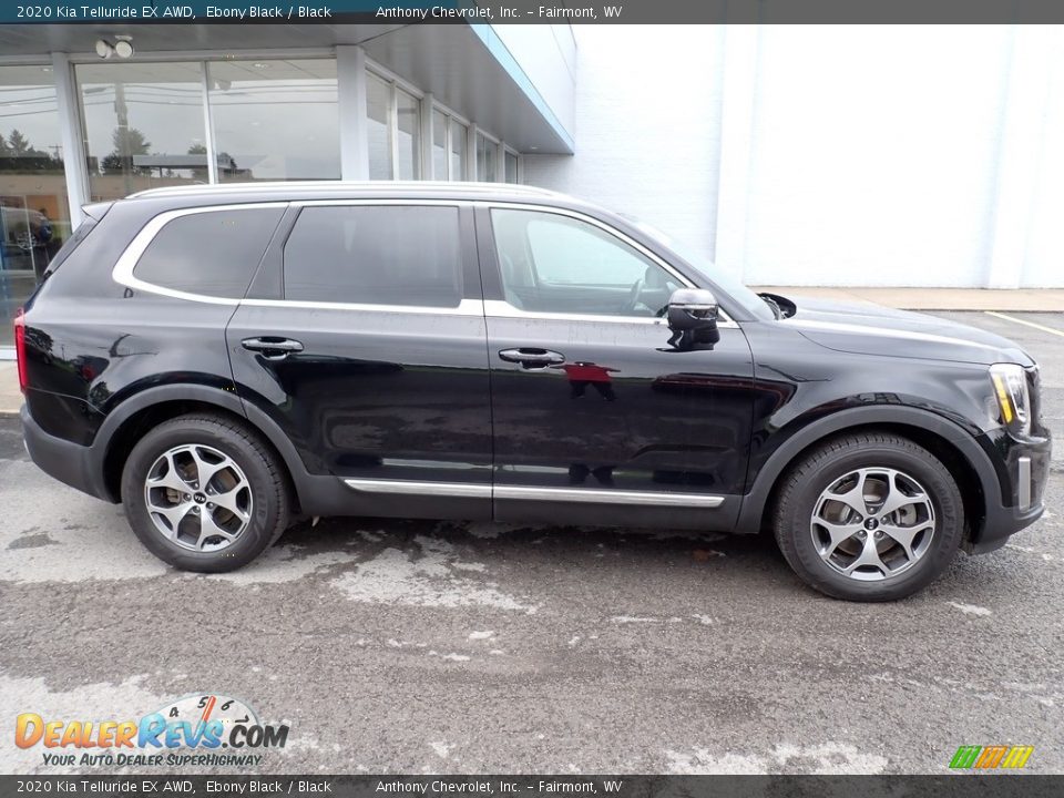 2020 Kia Telluride EX AWD Ebony Black / Black Photo #2
