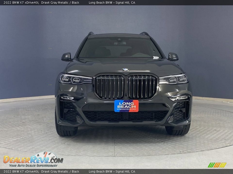 2022 BMW X7 xDrive40i Dravit Gray Metallic / Black Photo #2