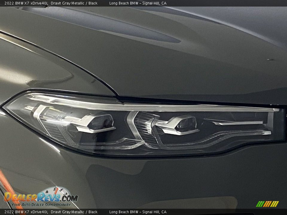 2022 BMW X7 xDrive40i Dravit Gray Metallic / Black Photo #4