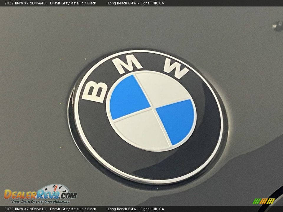 2022 BMW X7 xDrive40i Dravit Gray Metallic / Black Photo #5