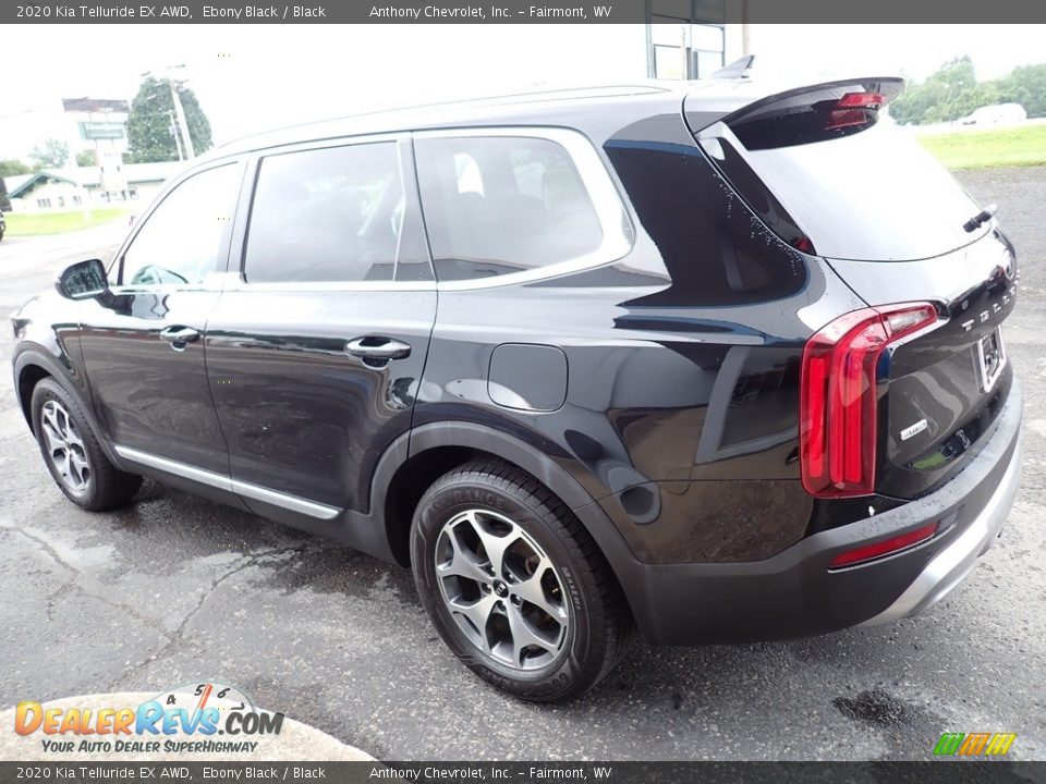 2020 Kia Telluride EX AWD Ebony Black / Black Photo #5