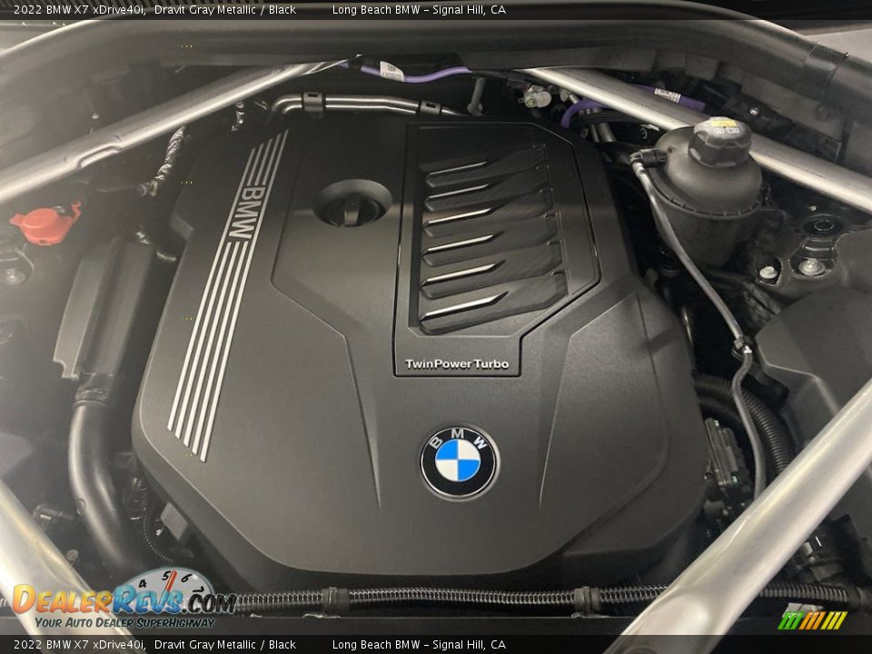 2022 BMW X7 xDrive40i 3.0 Liter M TwinPower Turbocharged DOHC 24-Valve Inline 6 Cylinder Engine Photo #9