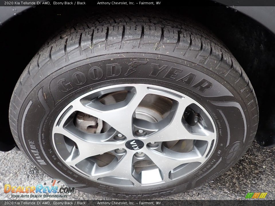 2020 Kia Telluride EX AWD Ebony Black / Black Photo #9
