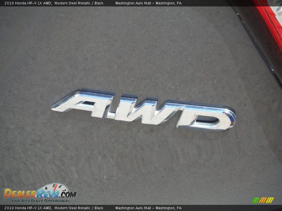 2019 Honda HR-V LX AWD Modern Steel Metallic / Black Photo #11