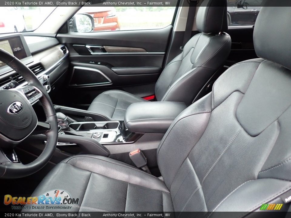2020 Kia Telluride EX AWD Ebony Black / Black Photo #10