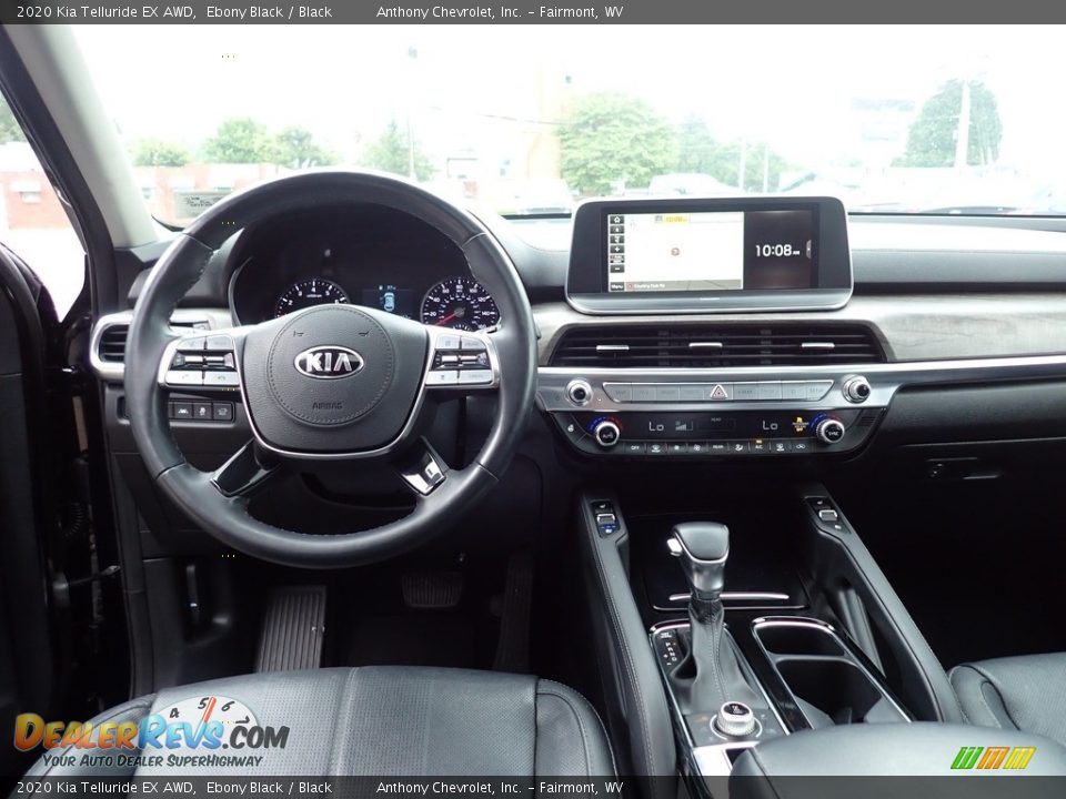 2020 Kia Telluride EX AWD Ebony Black / Black Photo #12