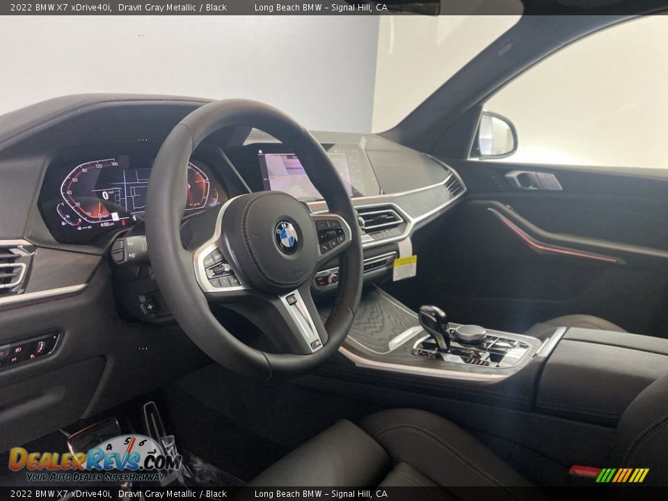 2022 BMW X7 xDrive40i Dravit Gray Metallic / Black Photo #12