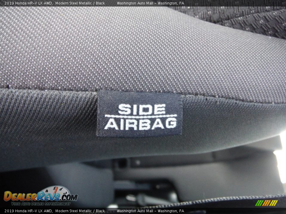 2019 Honda HR-V LX AWD Modern Steel Metallic / Black Photo #14
