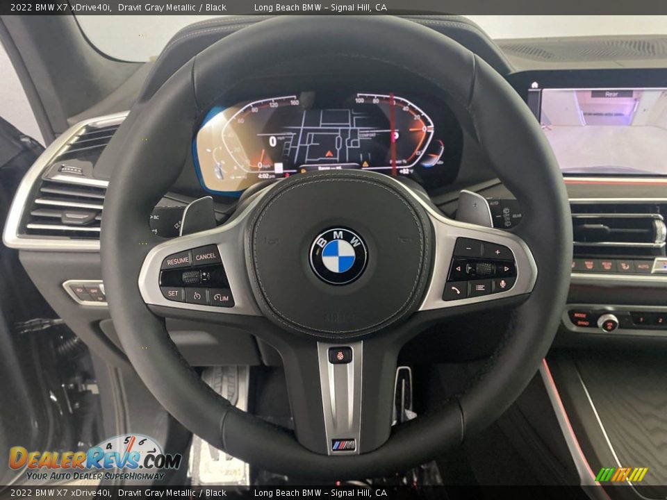 2022 BMW X7 xDrive40i Steering Wheel Photo #14