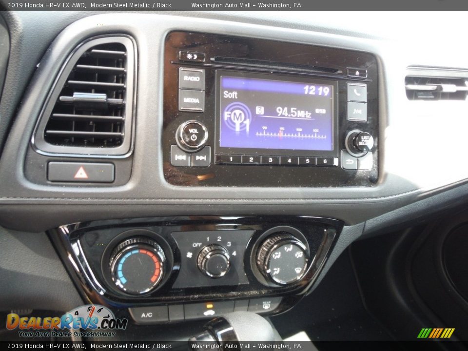 2019 Honda HR-V LX AWD Modern Steel Metallic / Black Photo #18