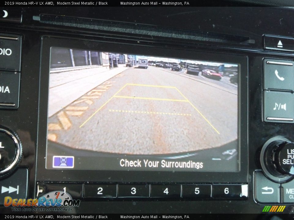 2019 Honda HR-V LX AWD Modern Steel Metallic / Black Photo #19