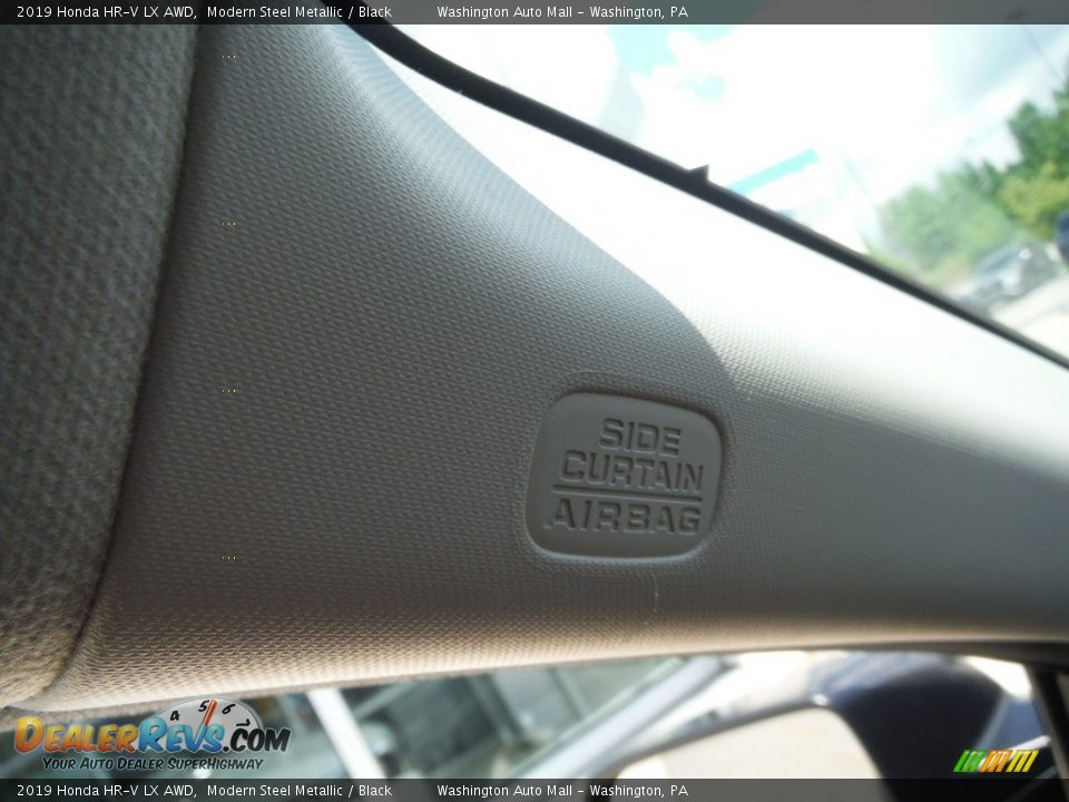 2019 Honda HR-V LX AWD Modern Steel Metallic / Black Photo #20