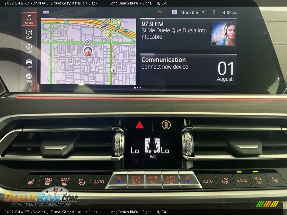 Navigation of 2022 BMW X7 xDrive40i Photo #18