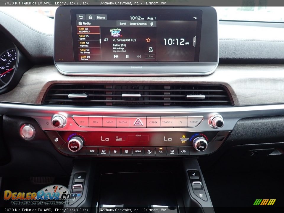 2020 Kia Telluride EX AWD Ebony Black / Black Photo #19