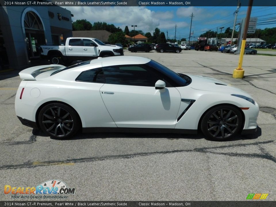 Pearl White 2014 Nissan GT-R Premium Photo #3