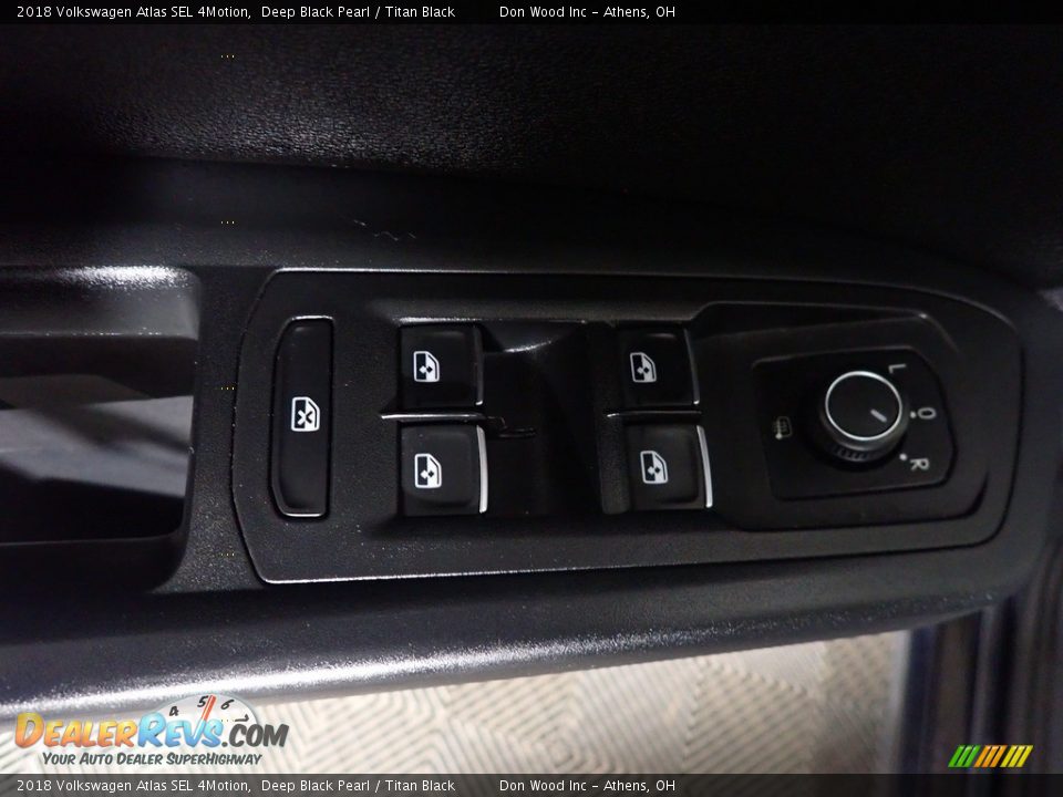 2018 Volkswagen Atlas SEL 4Motion Deep Black Pearl / Titan Black Photo #23