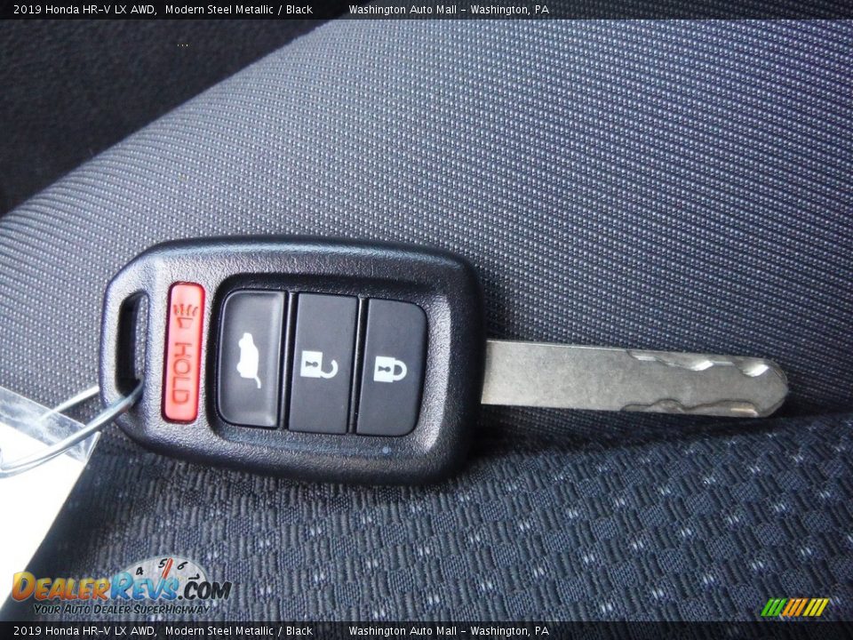 2019 Honda HR-V LX AWD Modern Steel Metallic / Black Photo #24