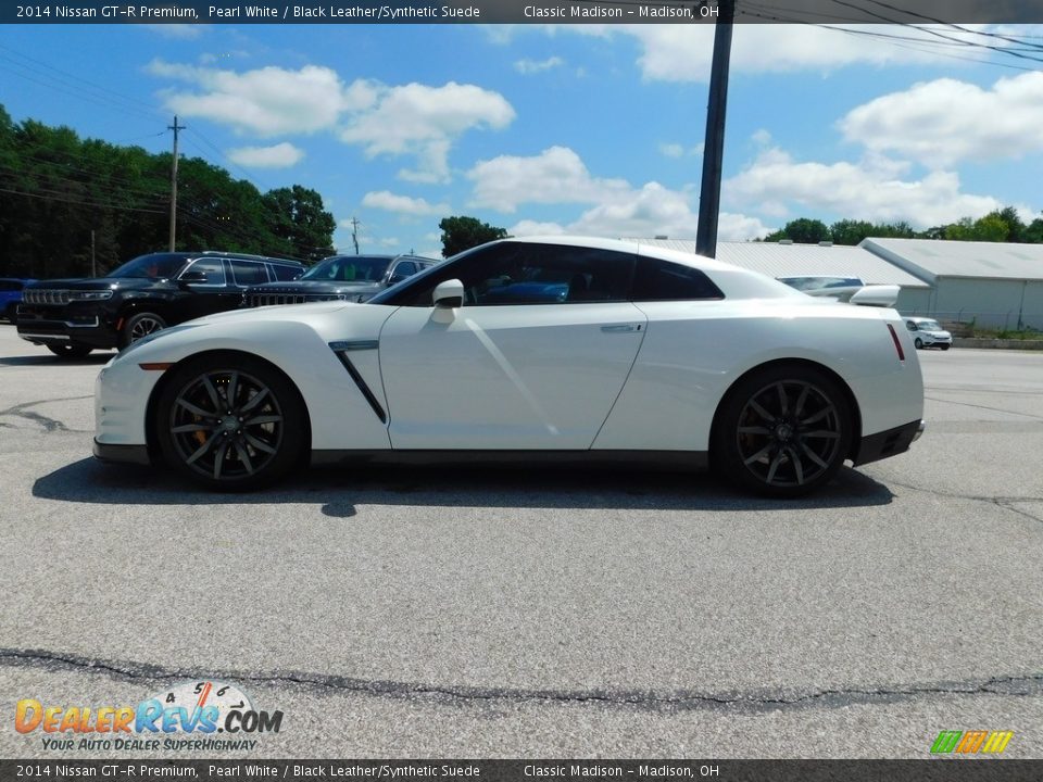 Pearl White 2014 Nissan GT-R Premium Photo #7