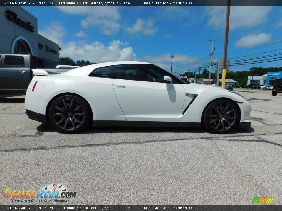 Pearl White 2014 Nissan GT-R Premium Photo #8