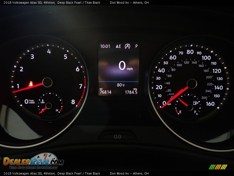 2018 Volkswagen Atlas SEL 4Motion Gauges Photo #30