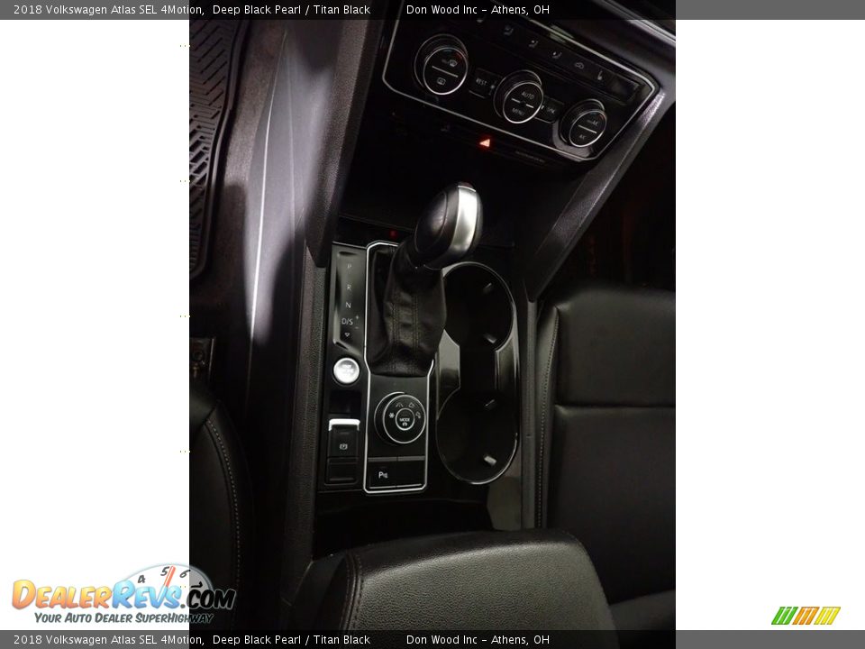 2018 Volkswagen Atlas SEL 4Motion Deep Black Pearl / Titan Black Photo #34