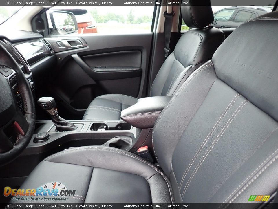 2019 Ford Ranger Lariat SuperCrew 4x4 Oxford White / Ebony Photo #11