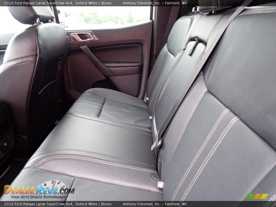 2019 Ford Ranger Lariat SuperCrew 4x4 Oxford White / Ebony Photo #12