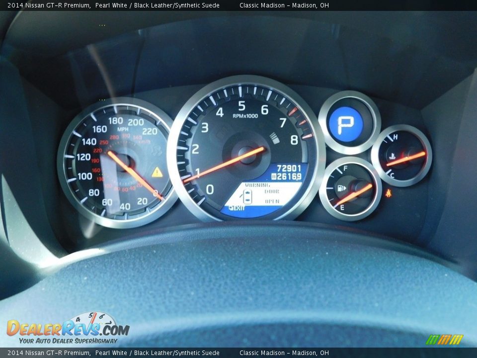 2014 Nissan GT-R Premium Gauges Photo #17