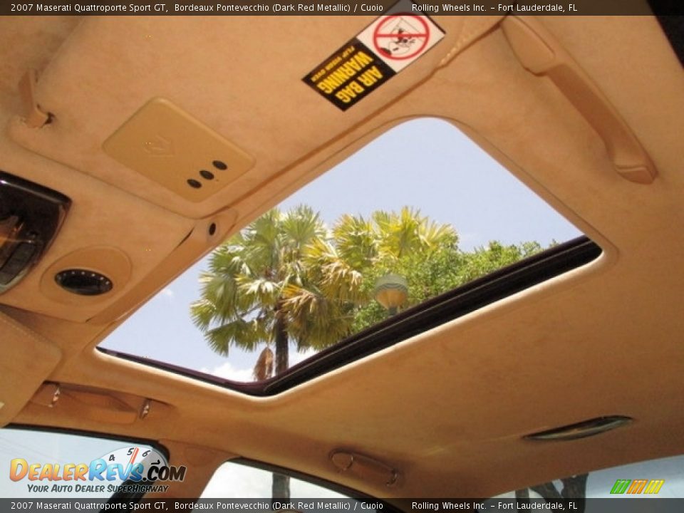 Sunroof of 2007 Maserati Quattroporte Sport GT Photo #2