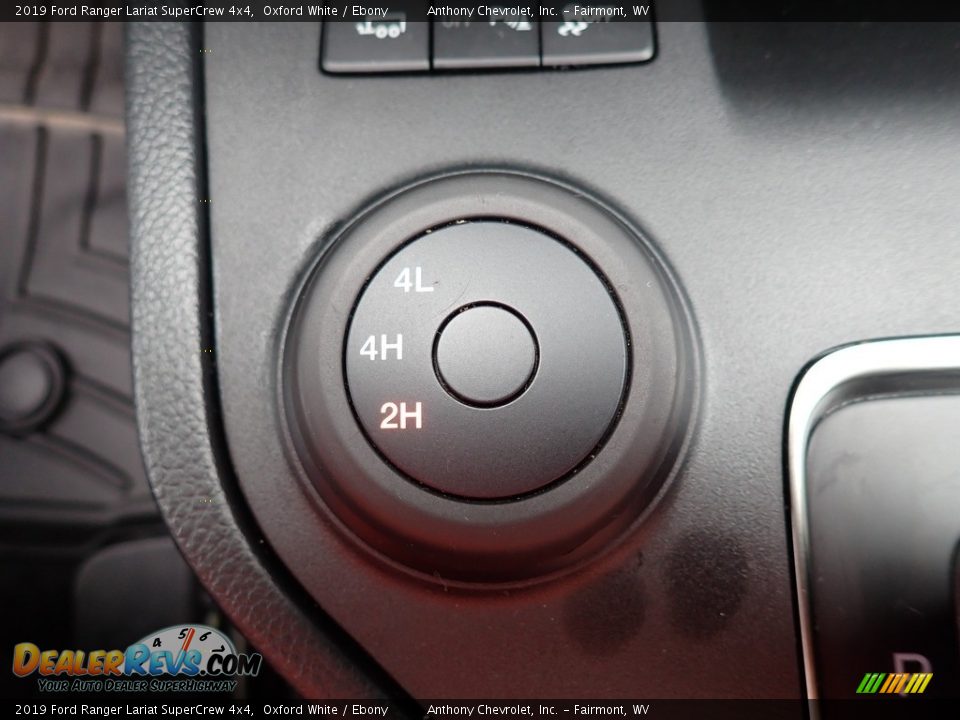 2019 Ford Ranger Lariat SuperCrew 4x4 Oxford White / Ebony Photo #17