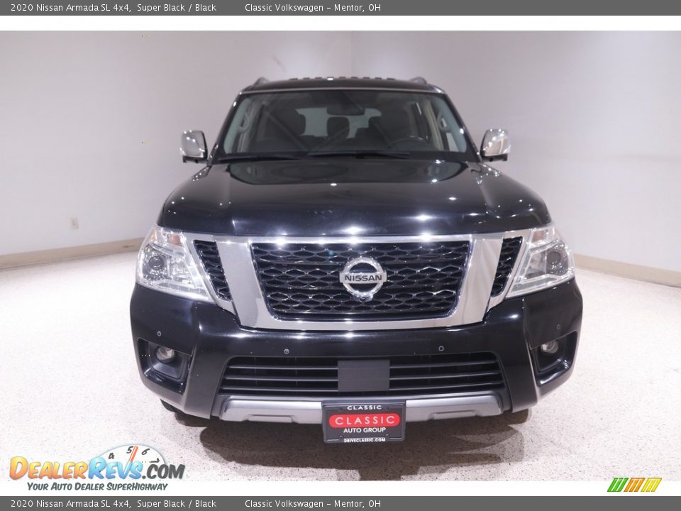 2020 Nissan Armada SL 4x4 Super Black / Black Photo #2