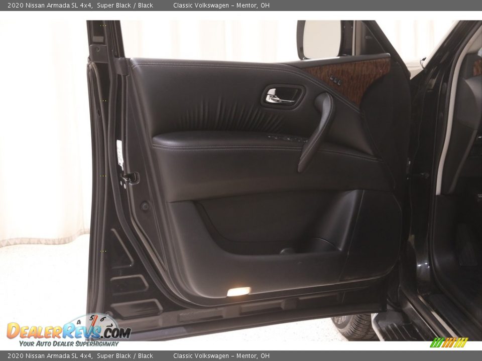 2020 Nissan Armada SL 4x4 Super Black / Black Photo #4