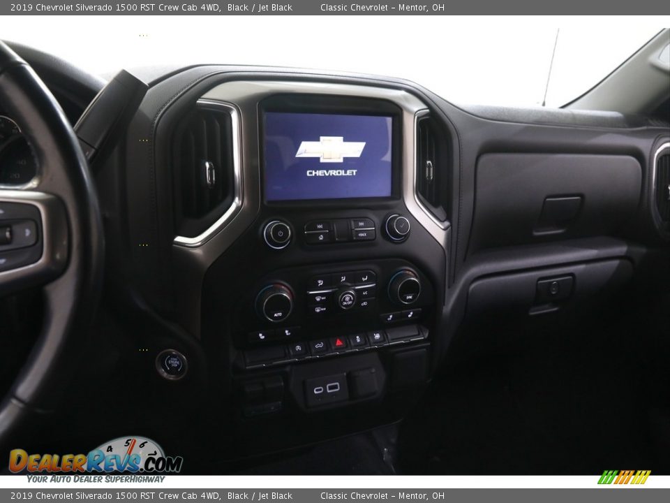 2019 Chevrolet Silverado 1500 RST Crew Cab 4WD Black / Jet Black Photo #10