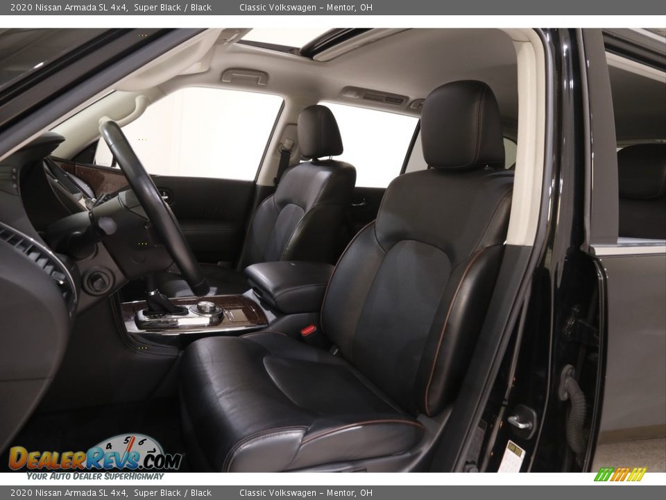 2020 Nissan Armada SL 4x4 Super Black / Black Photo #5