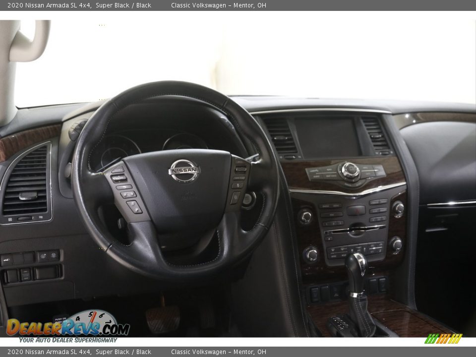 2020 Nissan Armada SL 4x4 Super Black / Black Photo #6