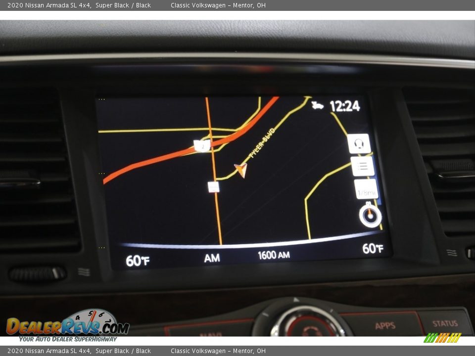 2020 Nissan Armada SL 4x4 Super Black / Black Photo #10