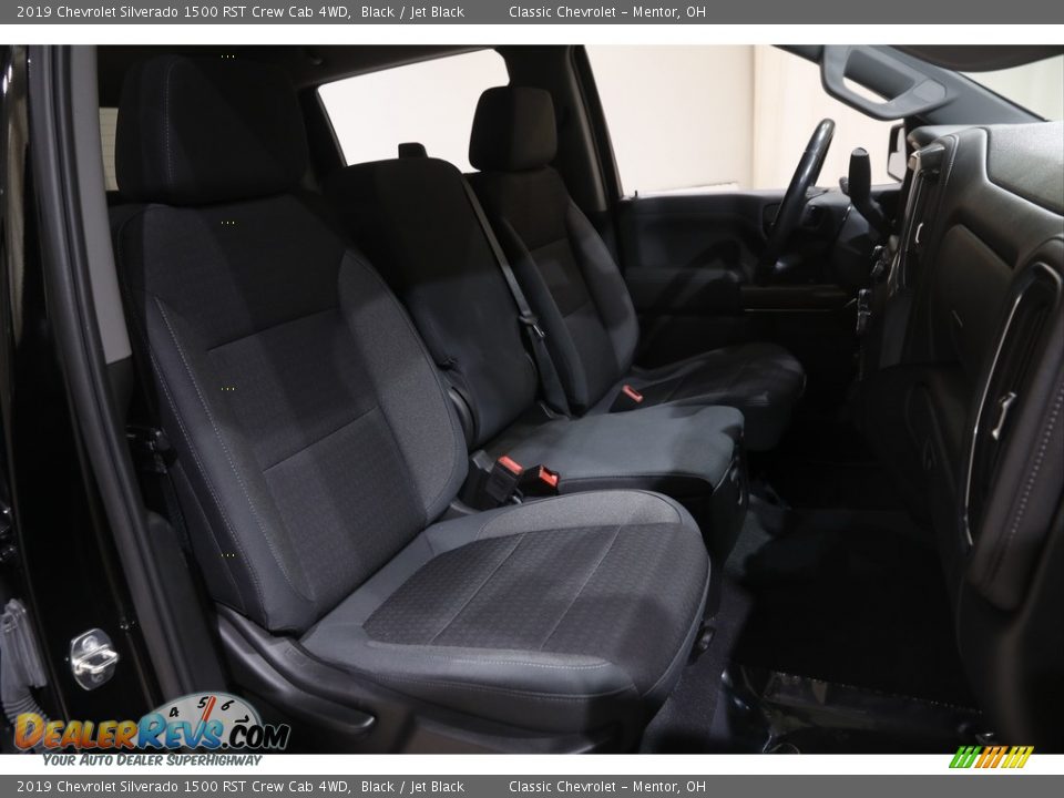 2019 Chevrolet Silverado 1500 RST Crew Cab 4WD Black / Jet Black Photo #16