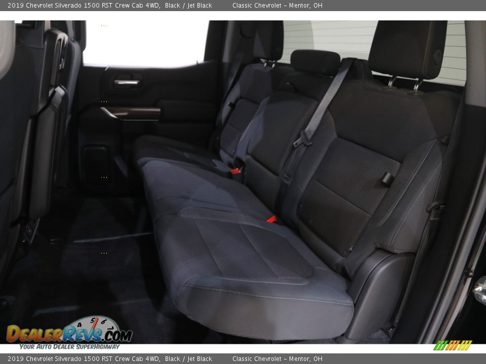 2019 Chevrolet Silverado 1500 RST Crew Cab 4WD Black / Jet Black Photo #18