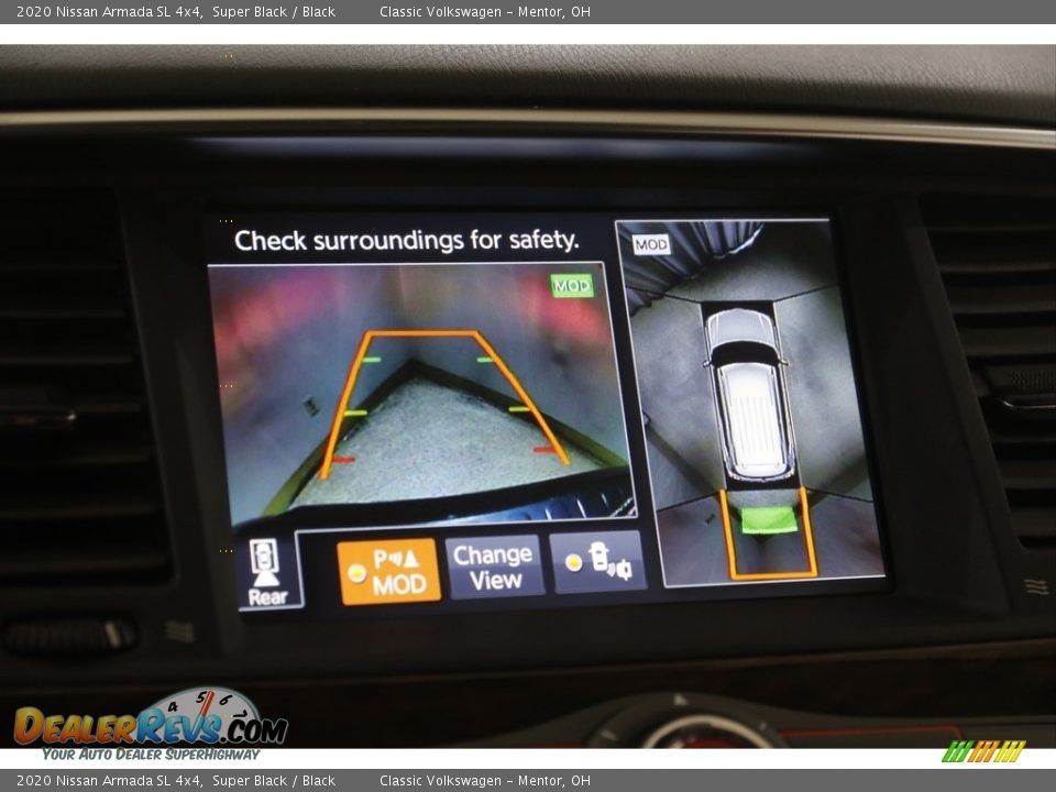2020 Nissan Armada SL 4x4 Super Black / Black Photo #14