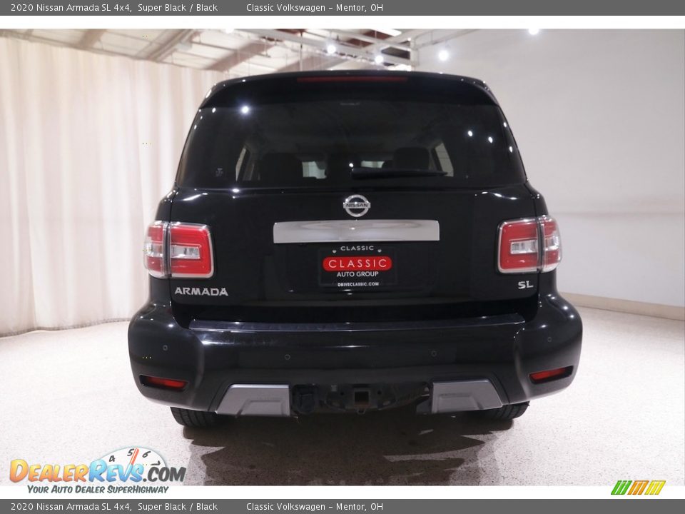 2020 Nissan Armada SL 4x4 Super Black / Black Photo #22