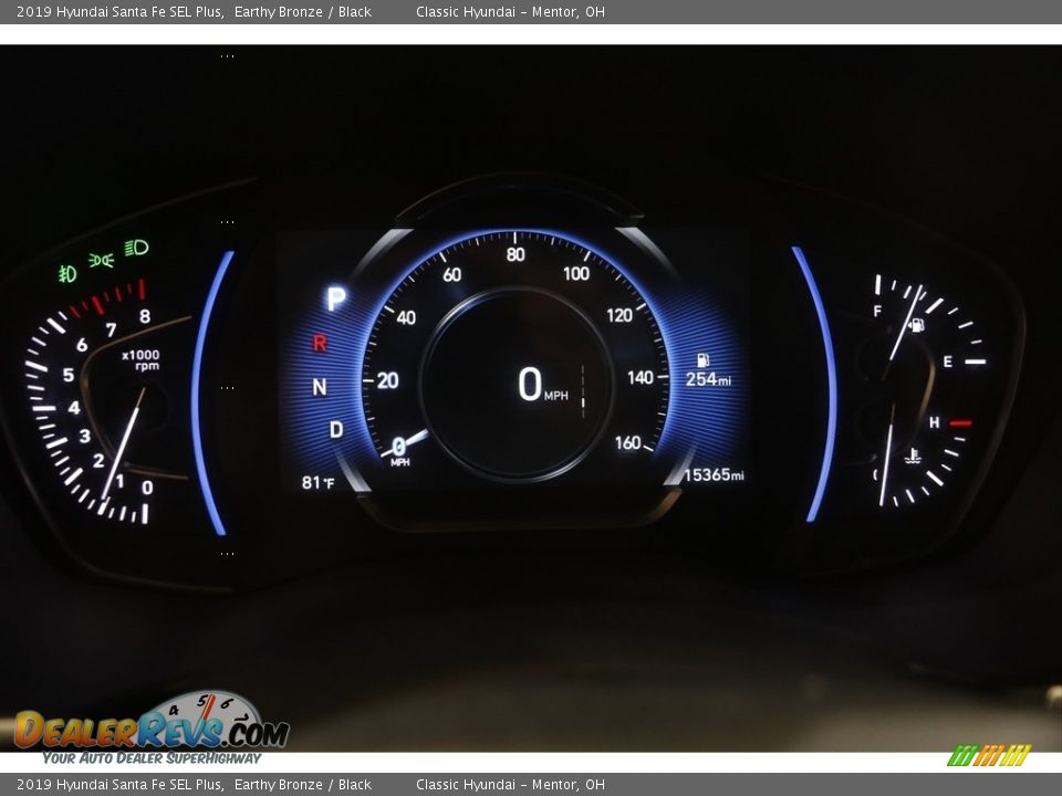 2019 Hyundai Santa Fe SEL Plus Earthy Bronze / Black Photo #8