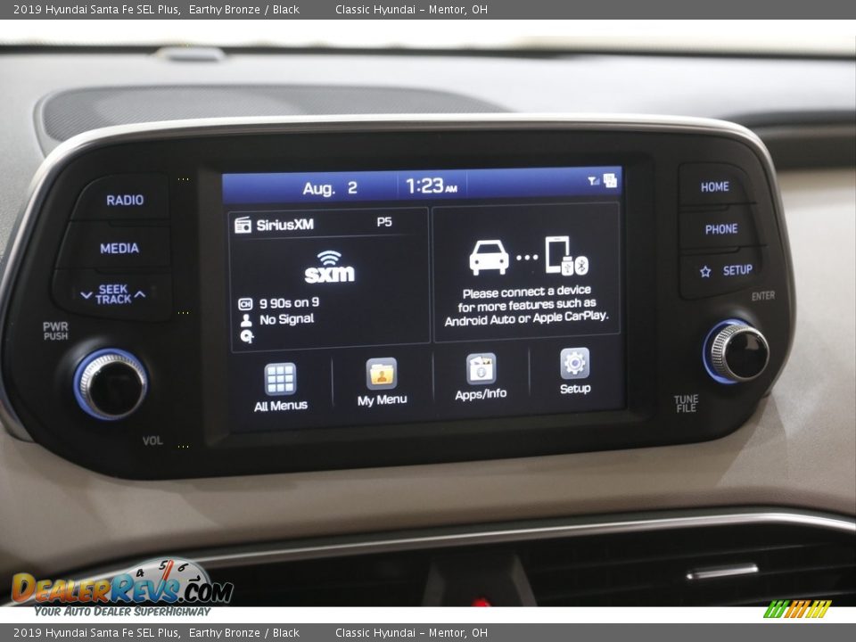 2019 Hyundai Santa Fe SEL Plus Earthy Bronze / Black Photo #10