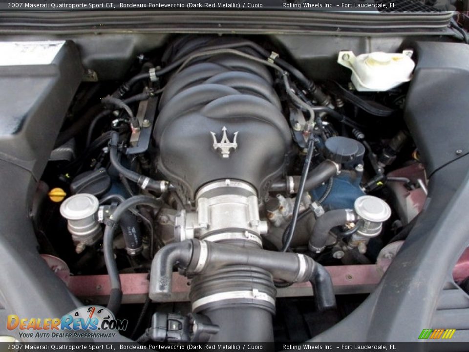2007 Maserati Quattroporte Sport GT 4.2 Liter DOHC 32-Valve V8 Engine Photo #35
