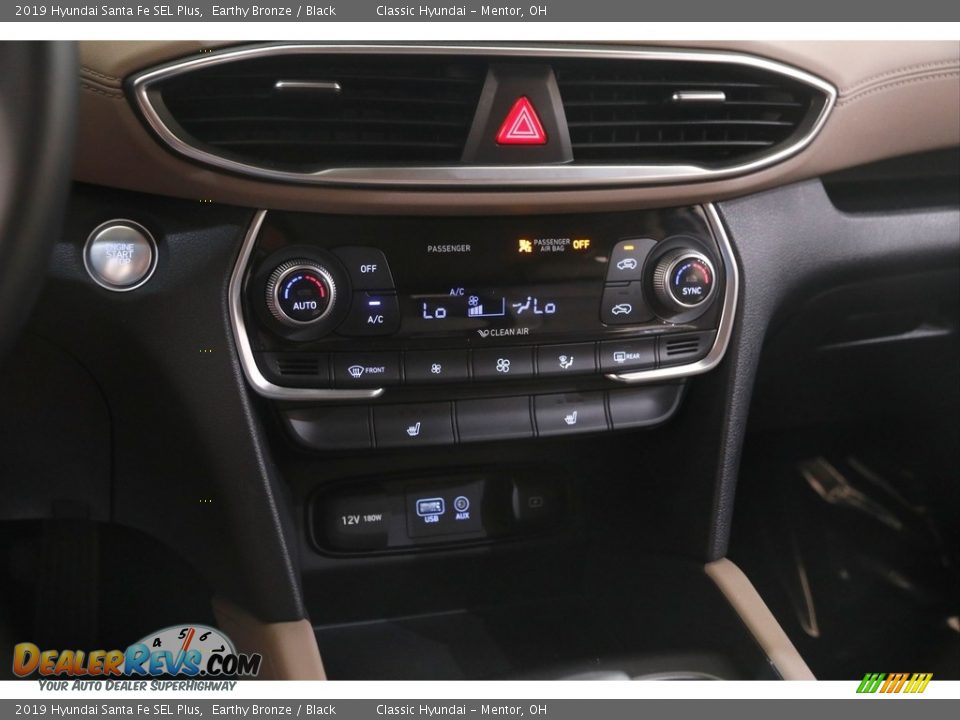 2019 Hyundai Santa Fe SEL Plus Earthy Bronze / Black Photo #12