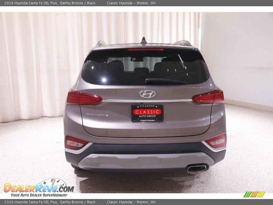2019 Hyundai Santa Fe SEL Plus Earthy Bronze / Black Photo #17