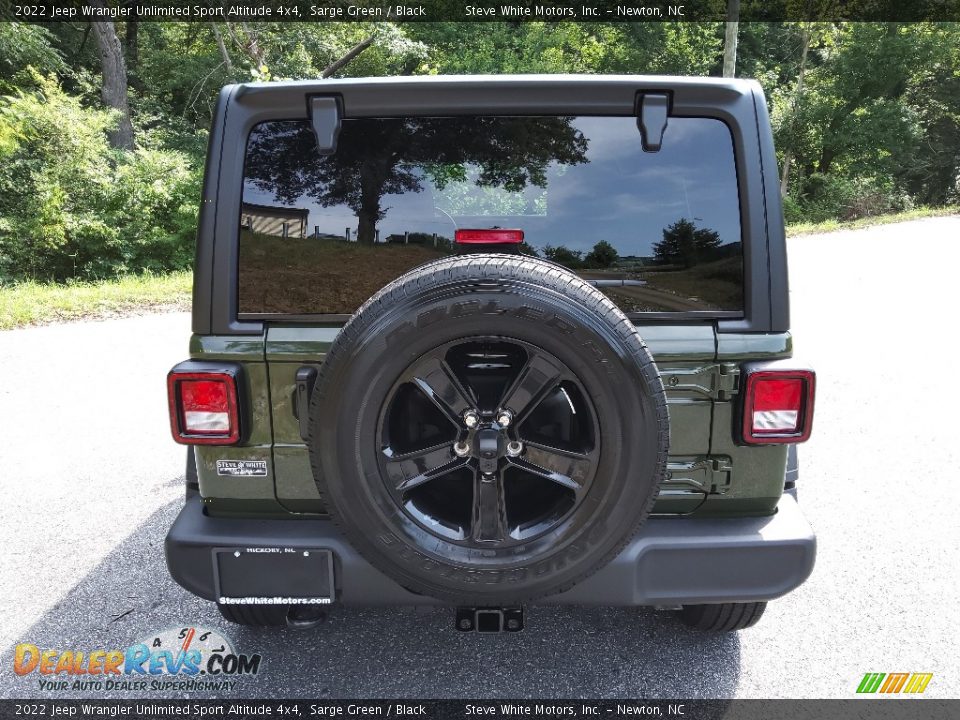 2022 Jeep Wrangler Unlimited Sport Altitude 4x4 Sarge Green / Black Photo #7